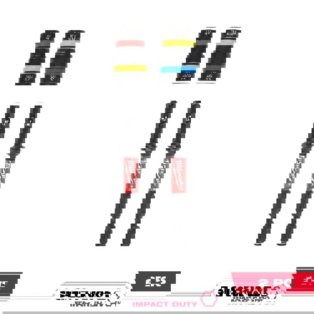 Nutdriver Sets; Drive Size: 1/4 ; Handle Type: No Handle ; Shaft Type: Standard ; Container Type: None ; Shaft Length (Inch): 2-3/8 ; Overall Length (Decimal Inch): 2.5130